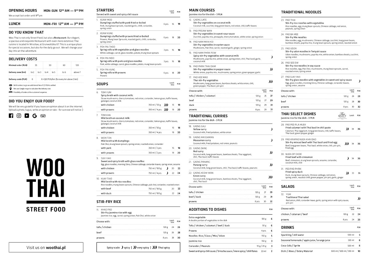 Menu Woo Thai Street Food Hubska-2