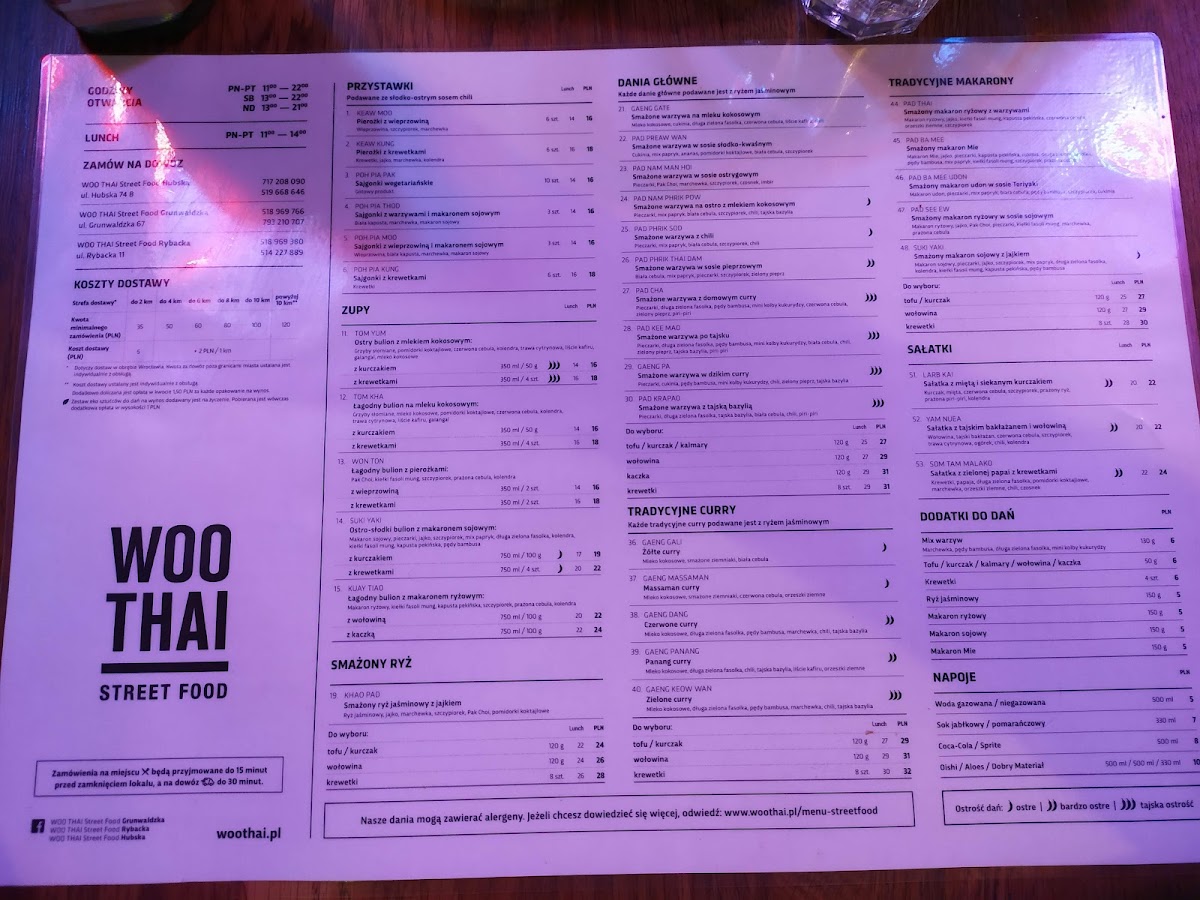 Menu Woo Thai Street Food Hubska-8